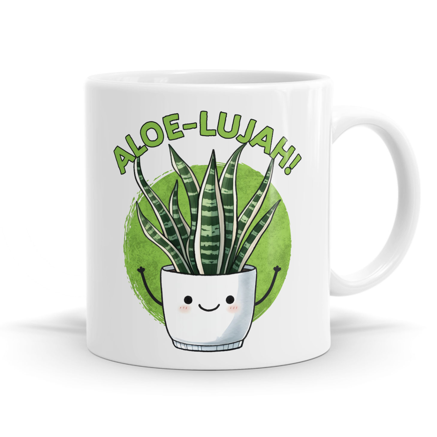Aloe-Lujah Plant Mug image