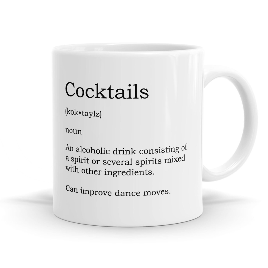 Cocktails Definition Mug