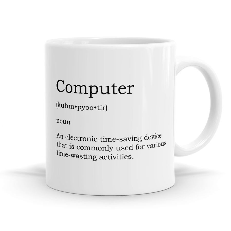 Computer Definition Mug