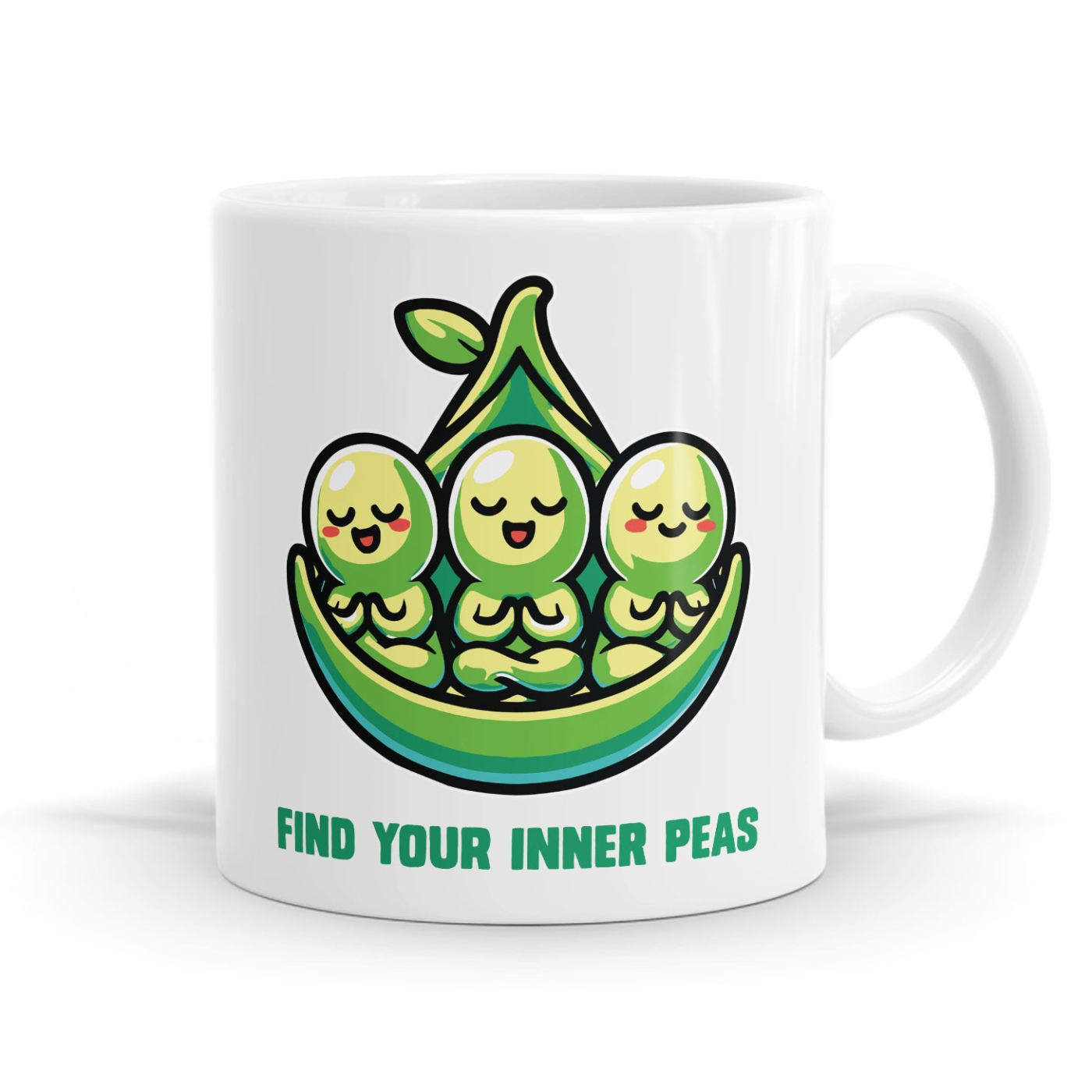 Find Your Inner Peas Mug image
