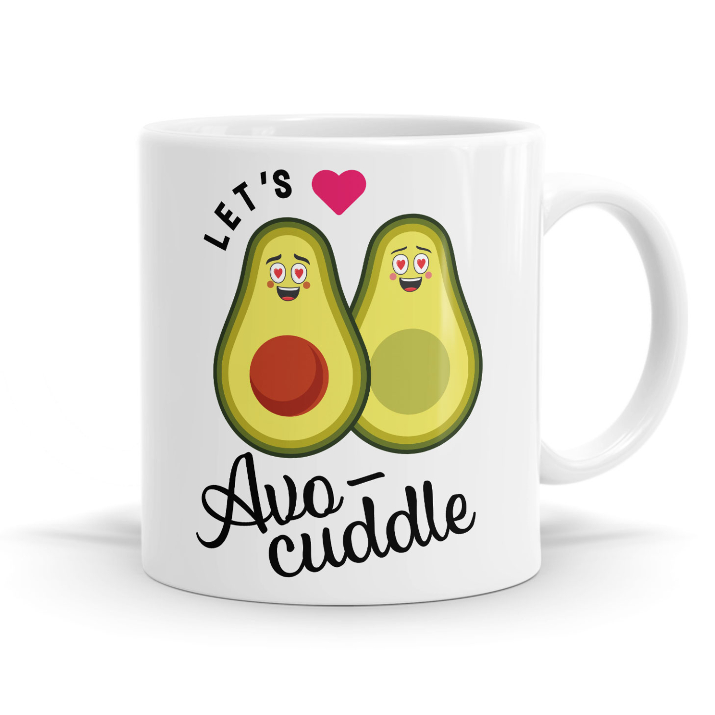 Let's Avo-cuddle Avocado Mug image