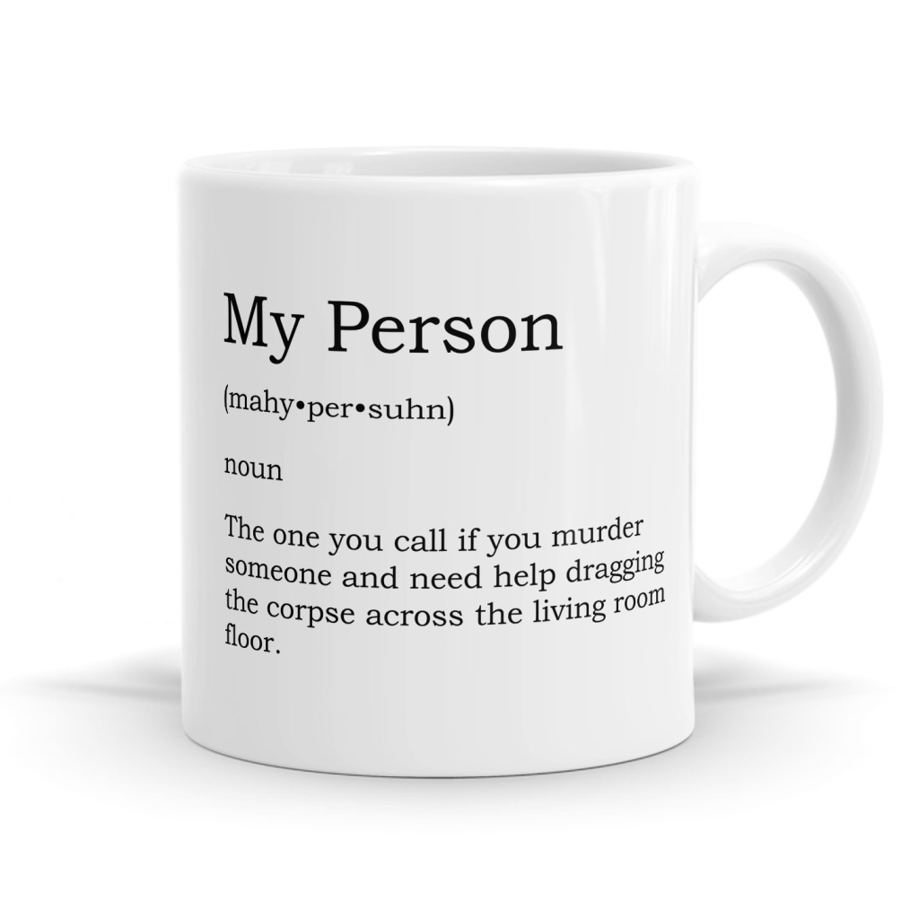 My Person Definition Mug