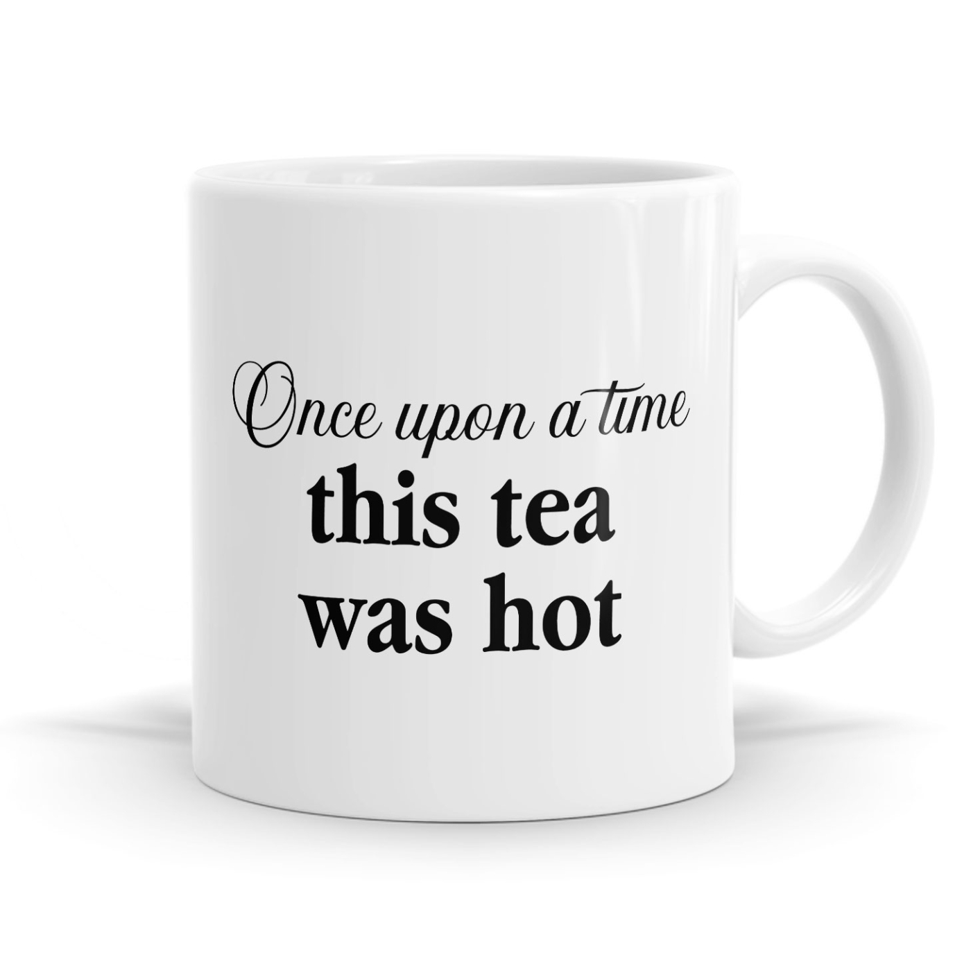 Once Upon a Time This Tea Was Hot Mug image