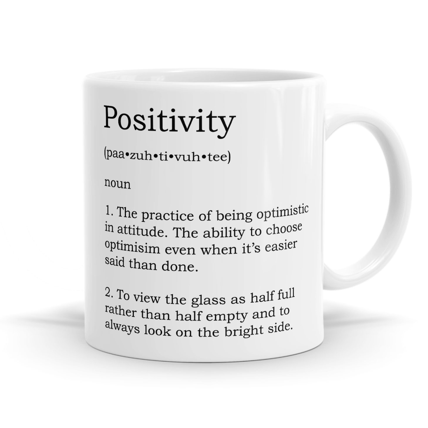 Positivity Definition Mug image