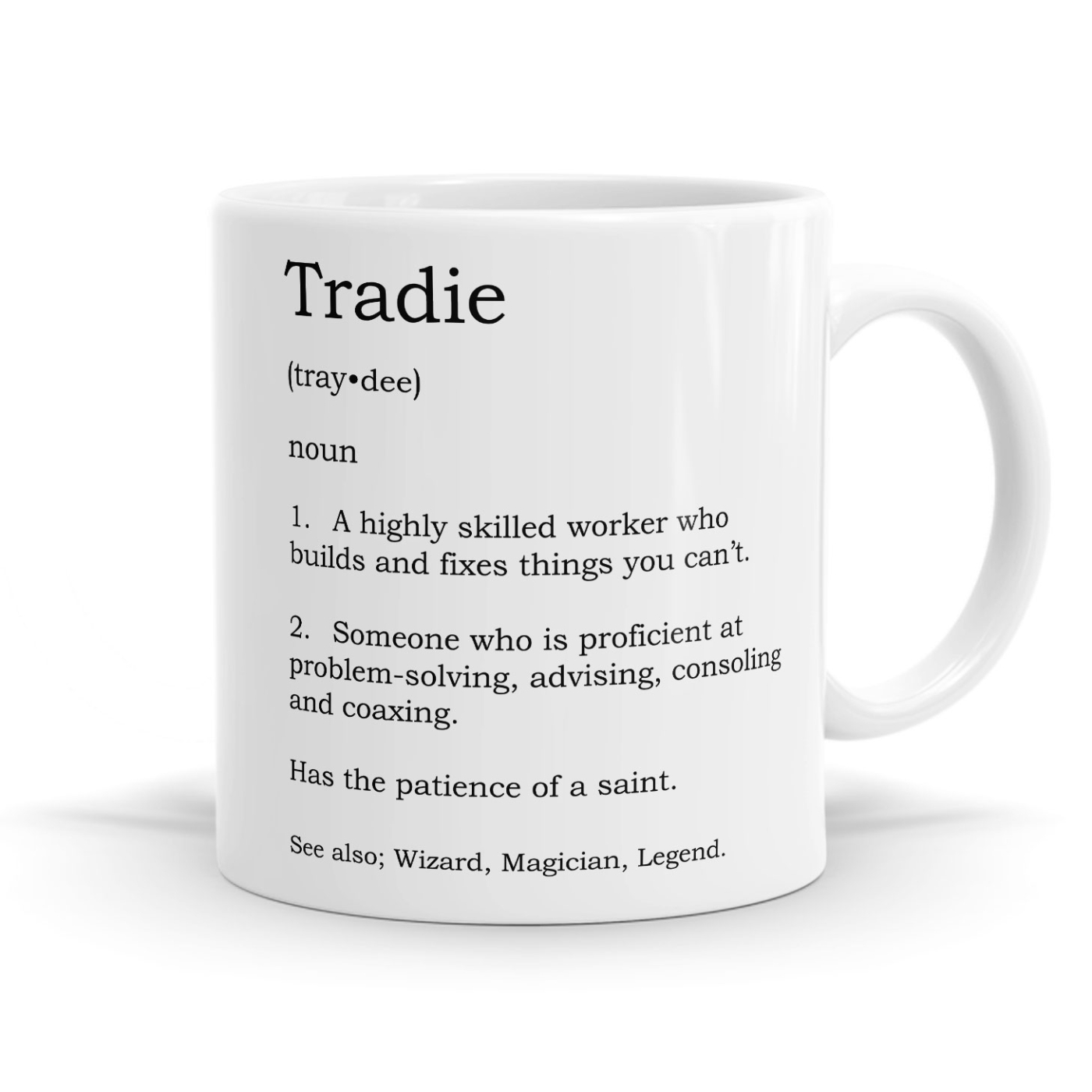 Tradie Definition Mug image