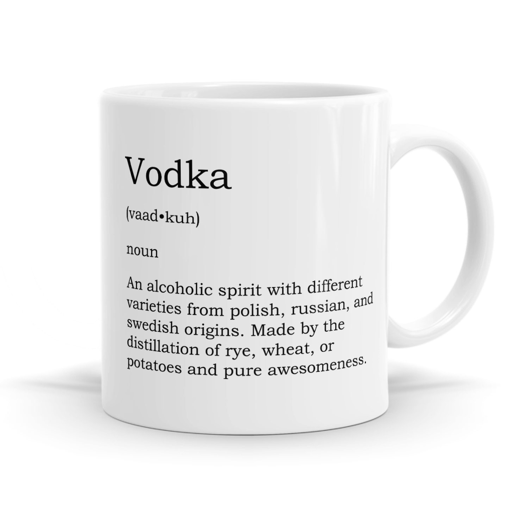 Vodka Definition Mug