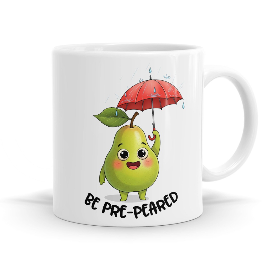 Be Pre-Peared Pun Mug