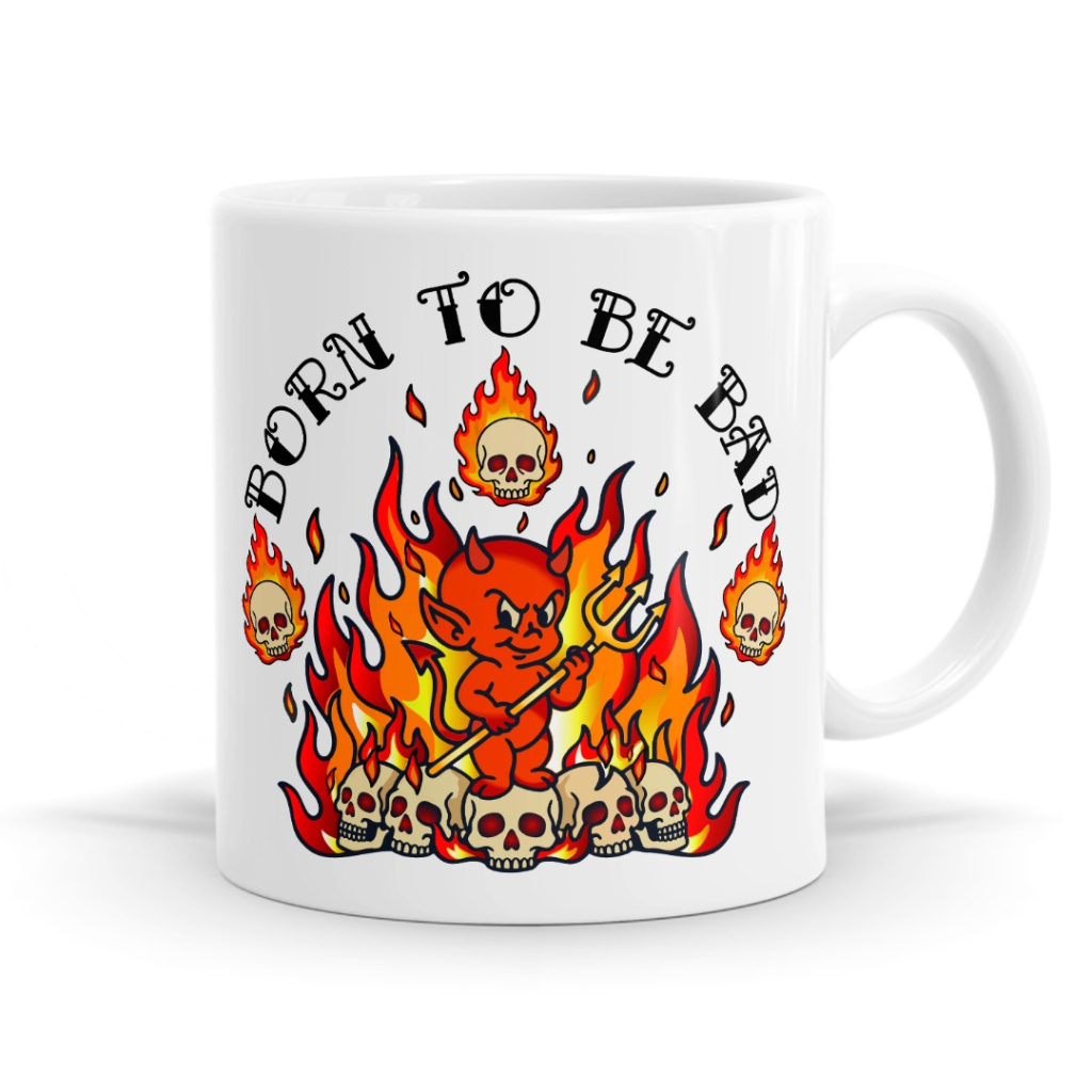 Born To Be Bad - Tattoo Inspired Mug