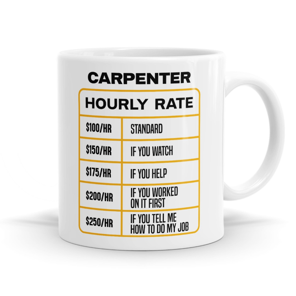 Personalised Hourly Rate Mug image