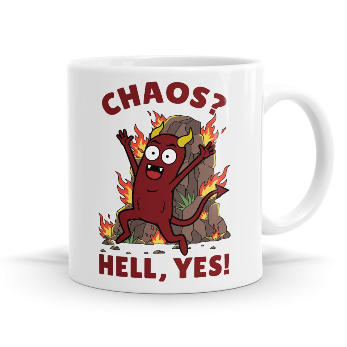 Chaos? Hell, Yes! Mug image