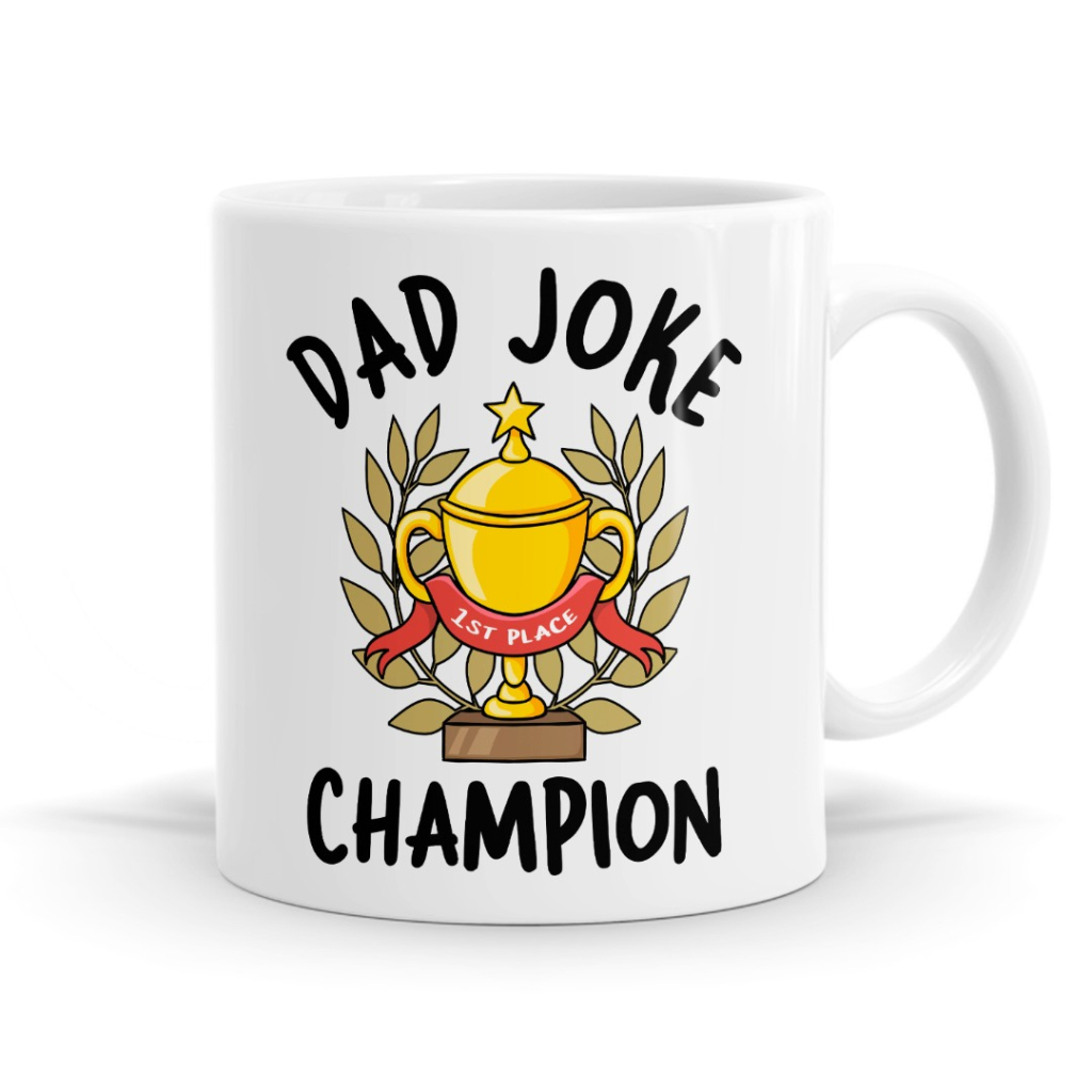 Dad Joke Champion Award Mug