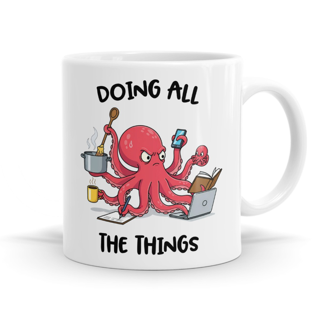 Doing All The Things Mug