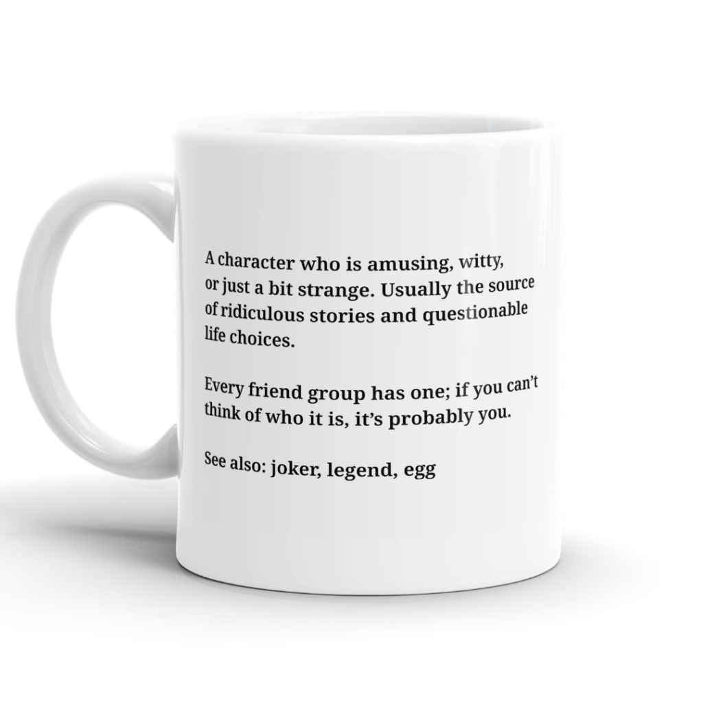 Hard Case Definition - Funny Kiwi Slang Mug image