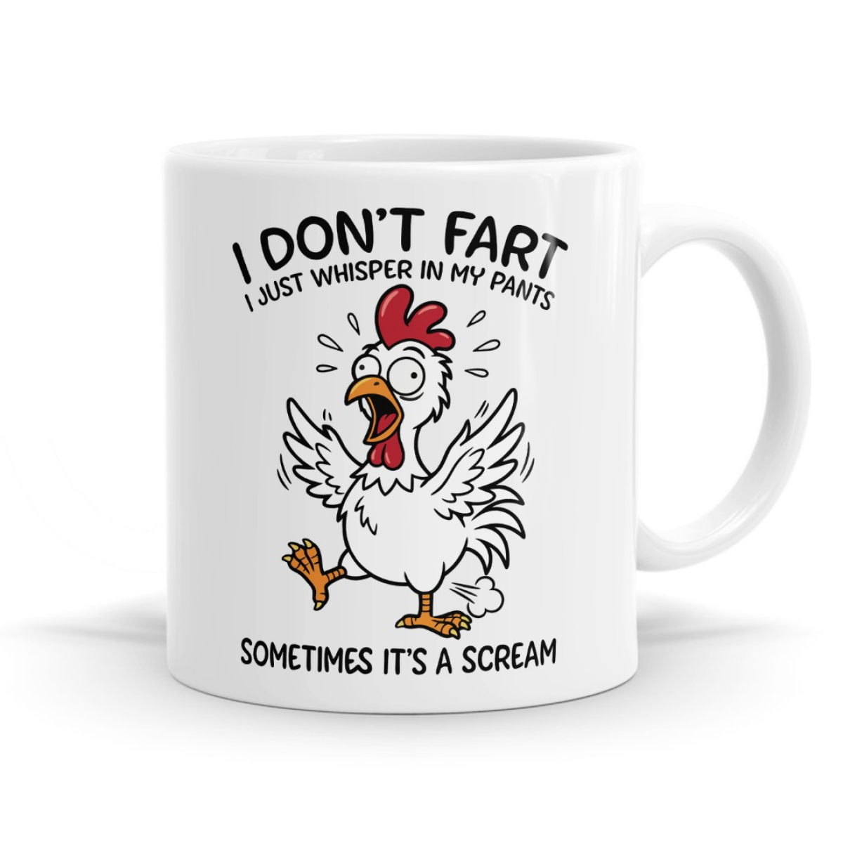 I Don't Fart I Just Whisper In My Pants Mug Mug image