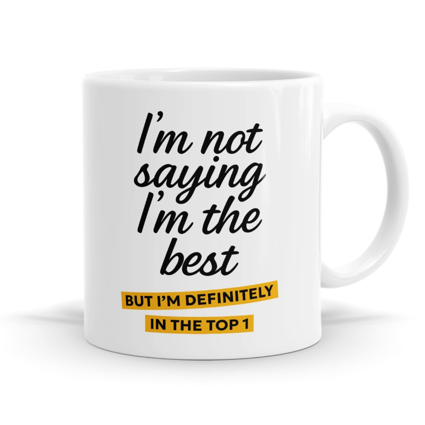 Top 1 - Funny Sarcastic Mug image