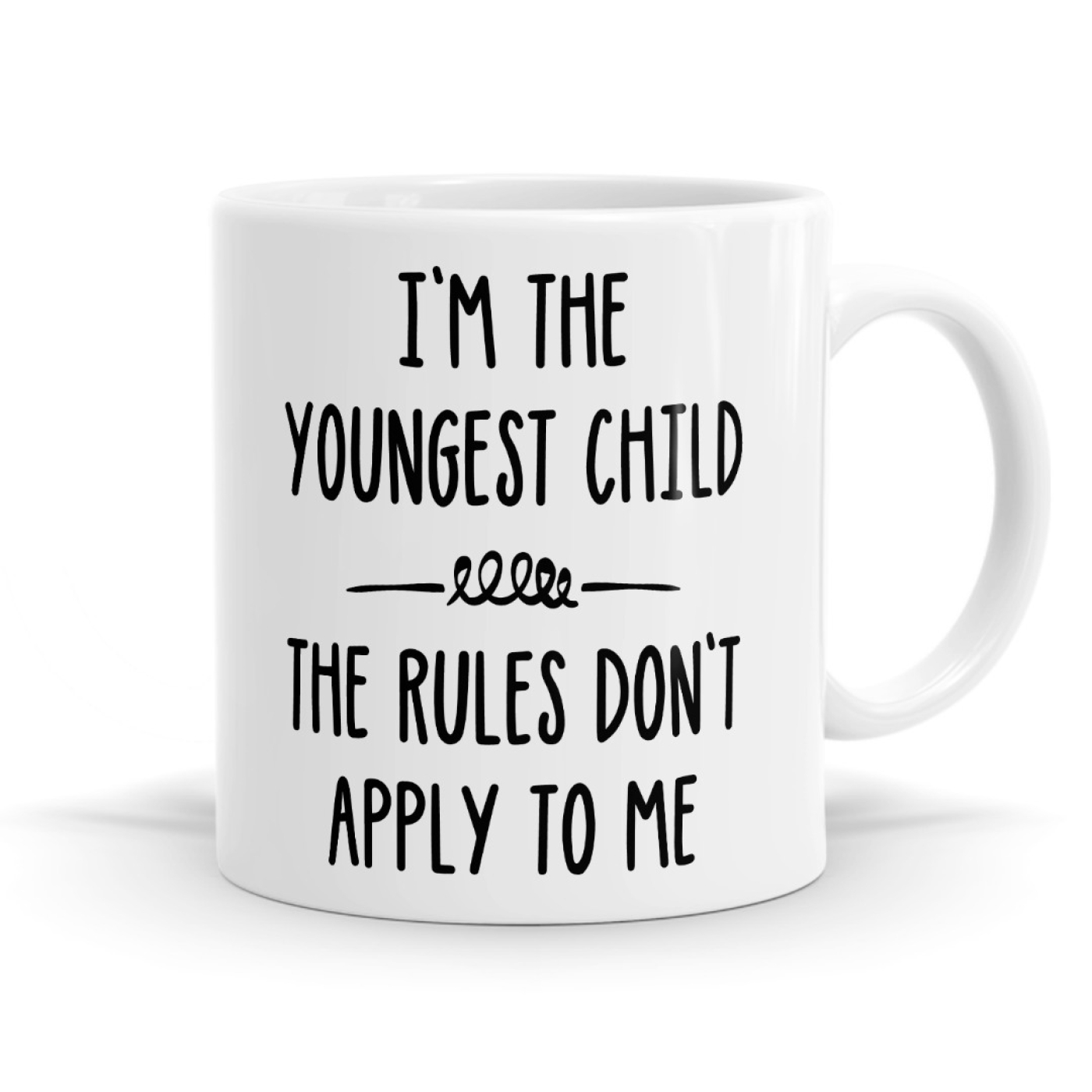 Funny Birth Order Sibling Novelty Mug Image