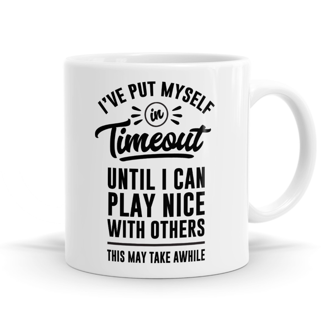 Self Timeout - Anti-Social Isolation Mug Image
