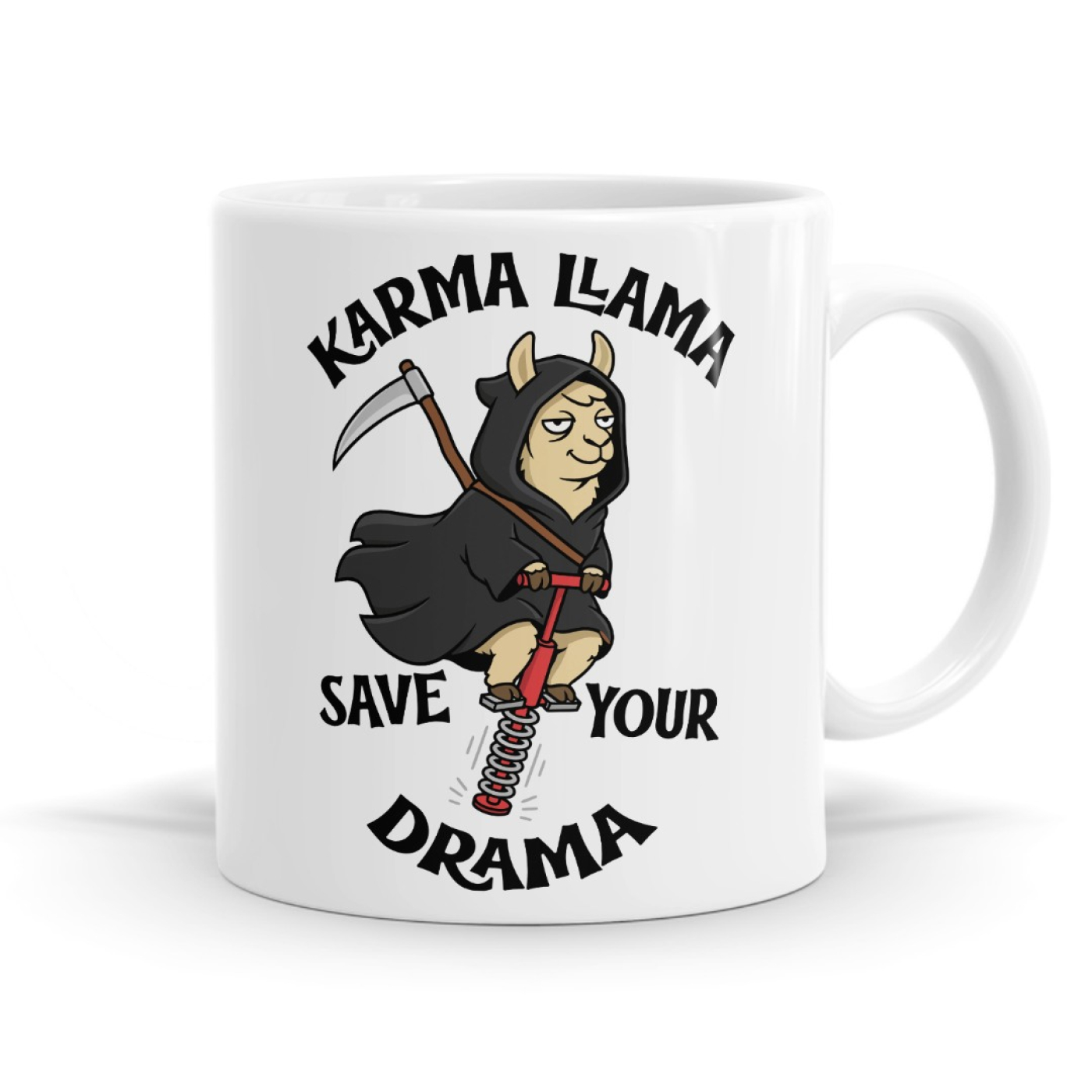  Karma Llama Save Your Drama Mug image