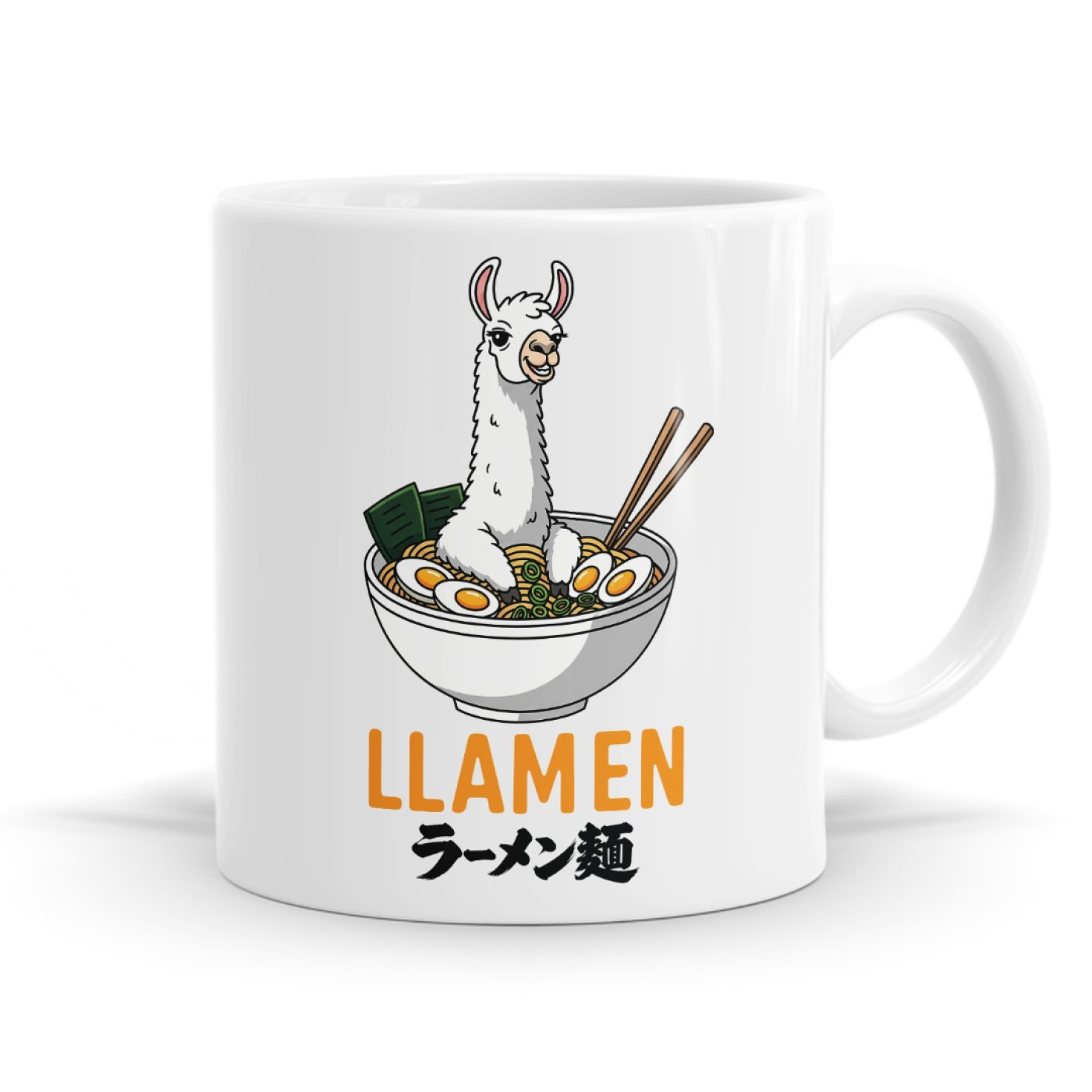 Llamen - Ramen Pun Mug image