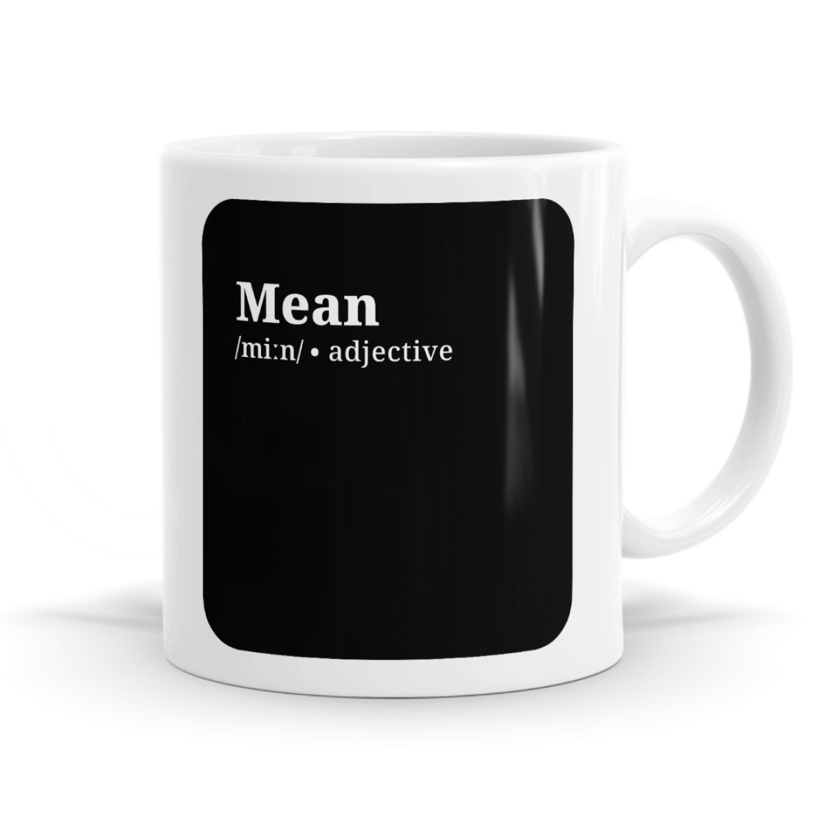 Mean Definition - Funny Kiwi Definition Mug image