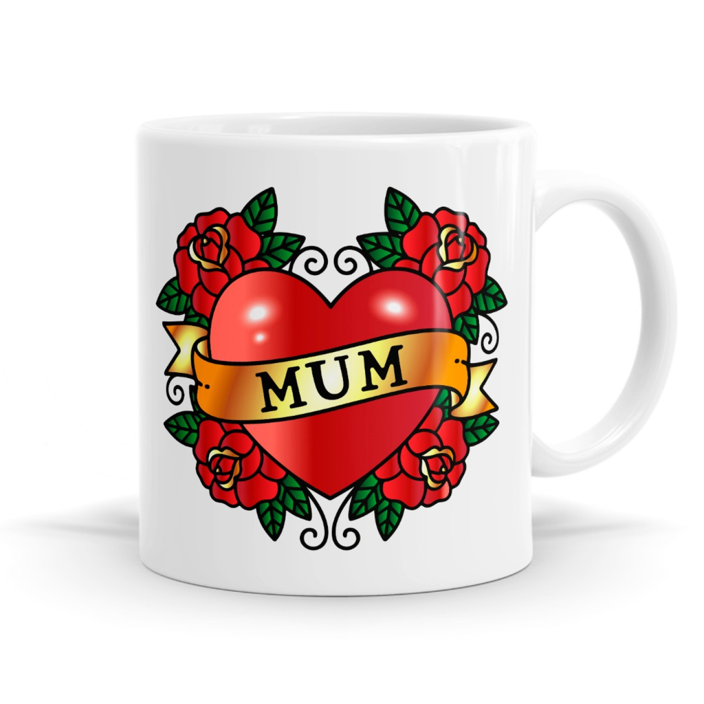 Mum Heart - Tattoo Inspired Mug  image