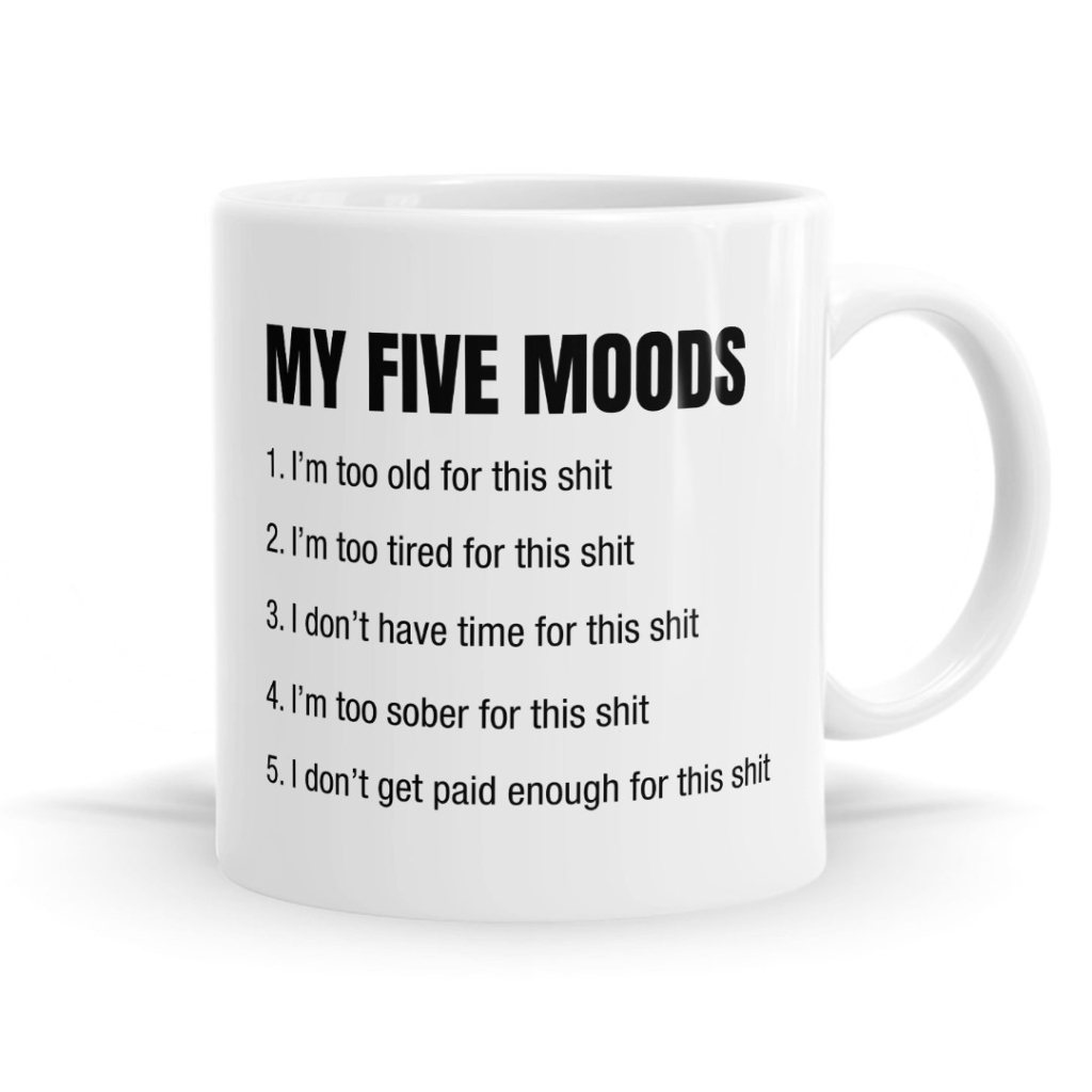 My Five Moods Mug image