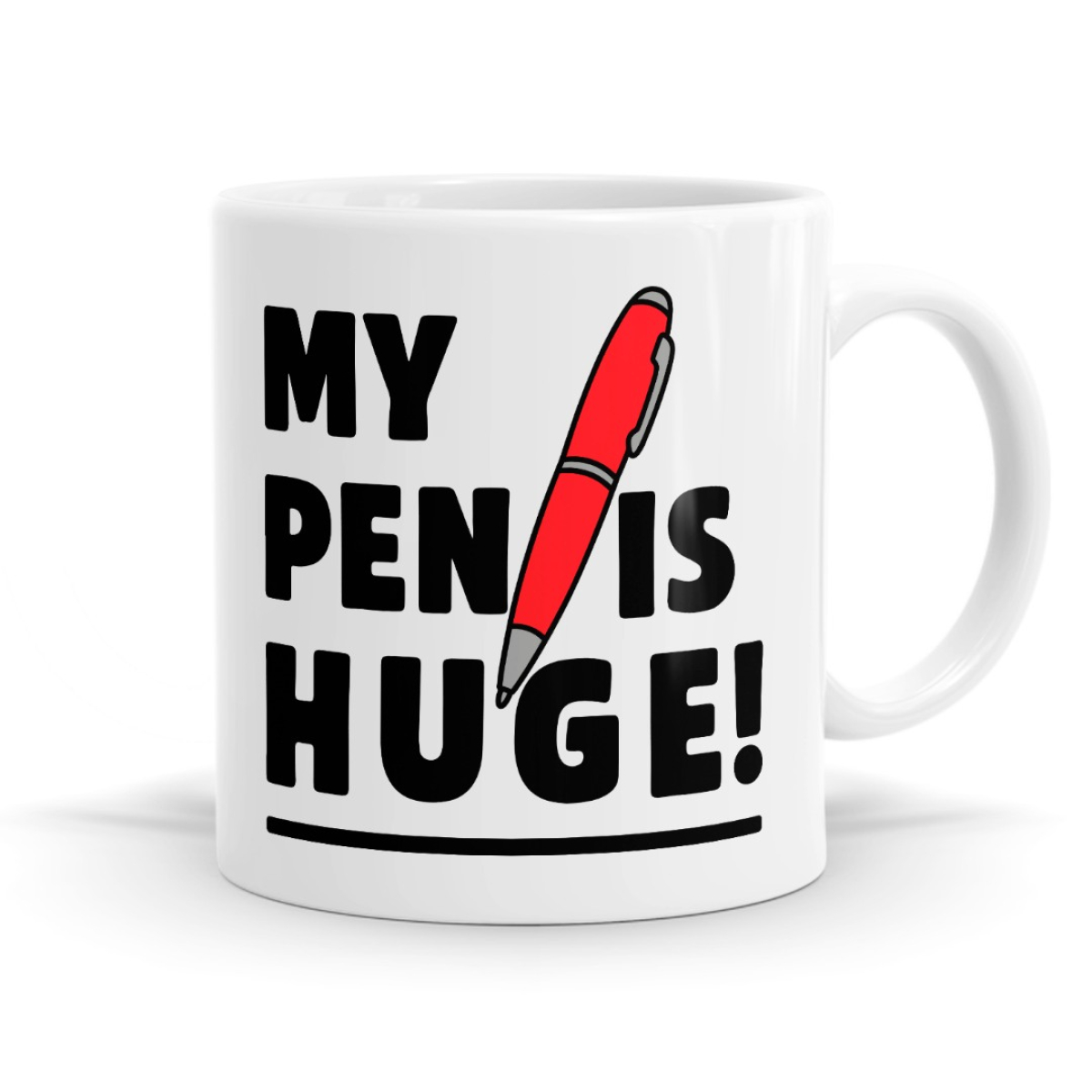 My Pen Is Huge Trick View Mug  image