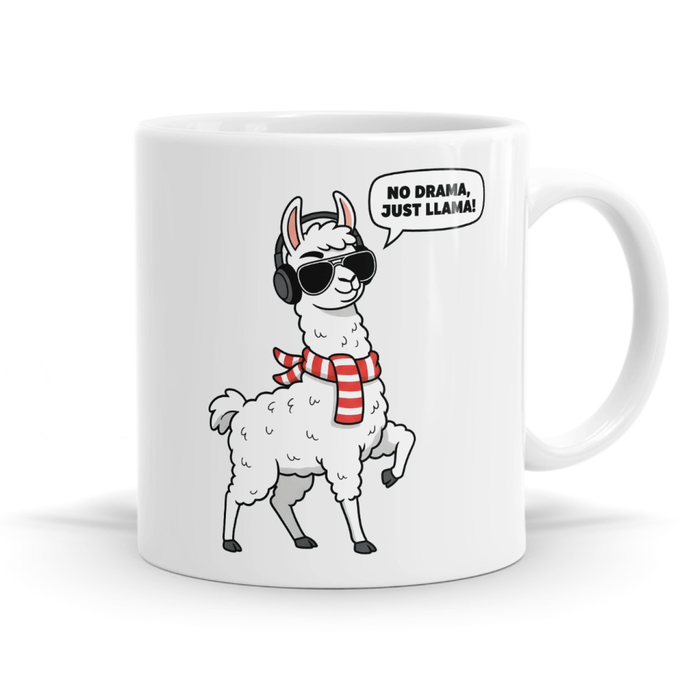 No Dramma Just Llama Mug image