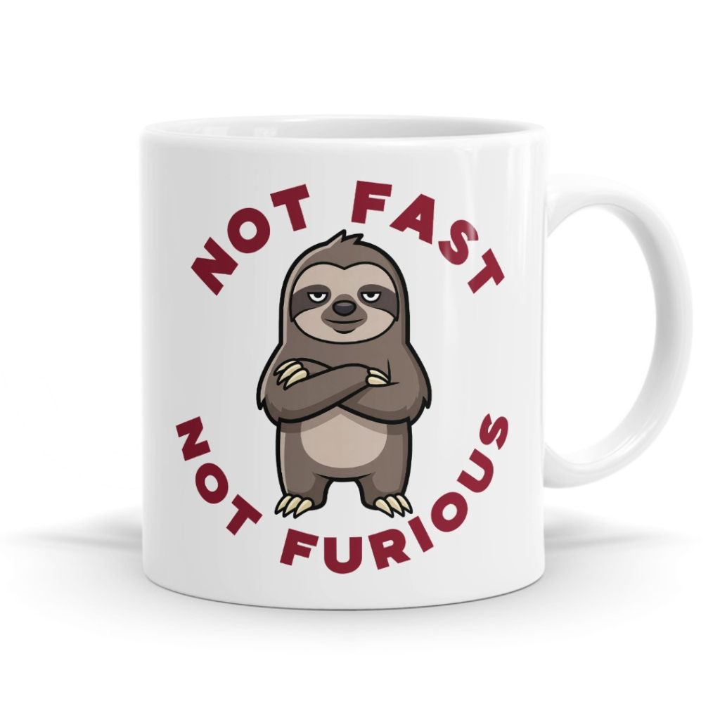 Not Fast Not Furious Mug