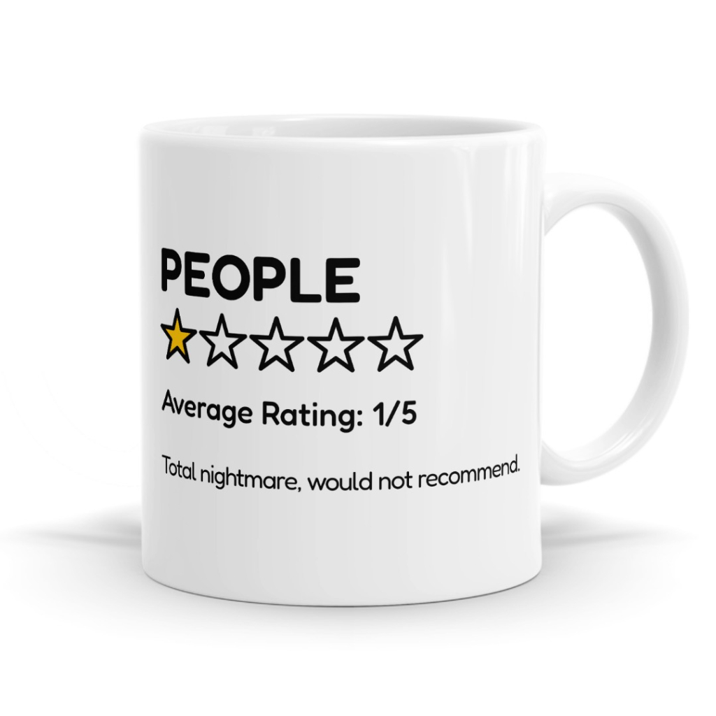 People 1 Star Review Mug