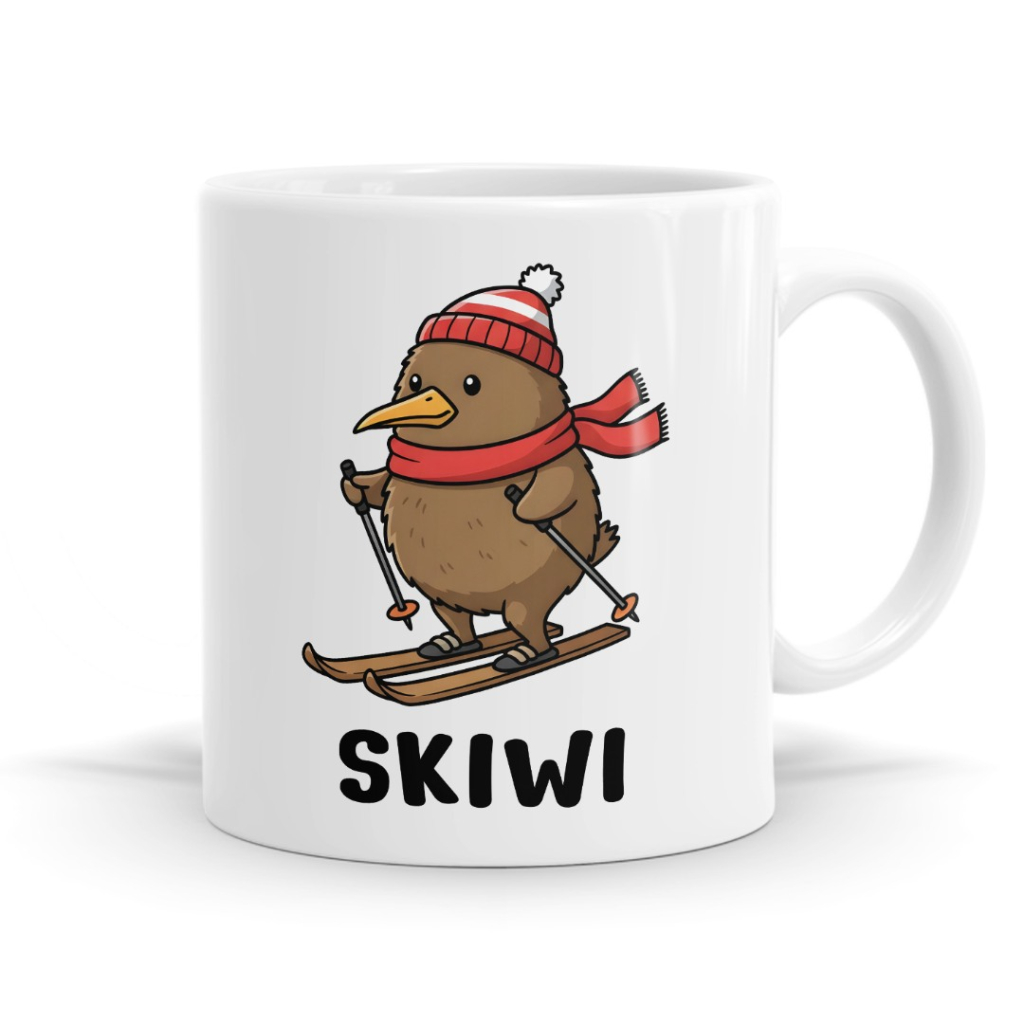 Skiwi - Kiwi Skiing Mug