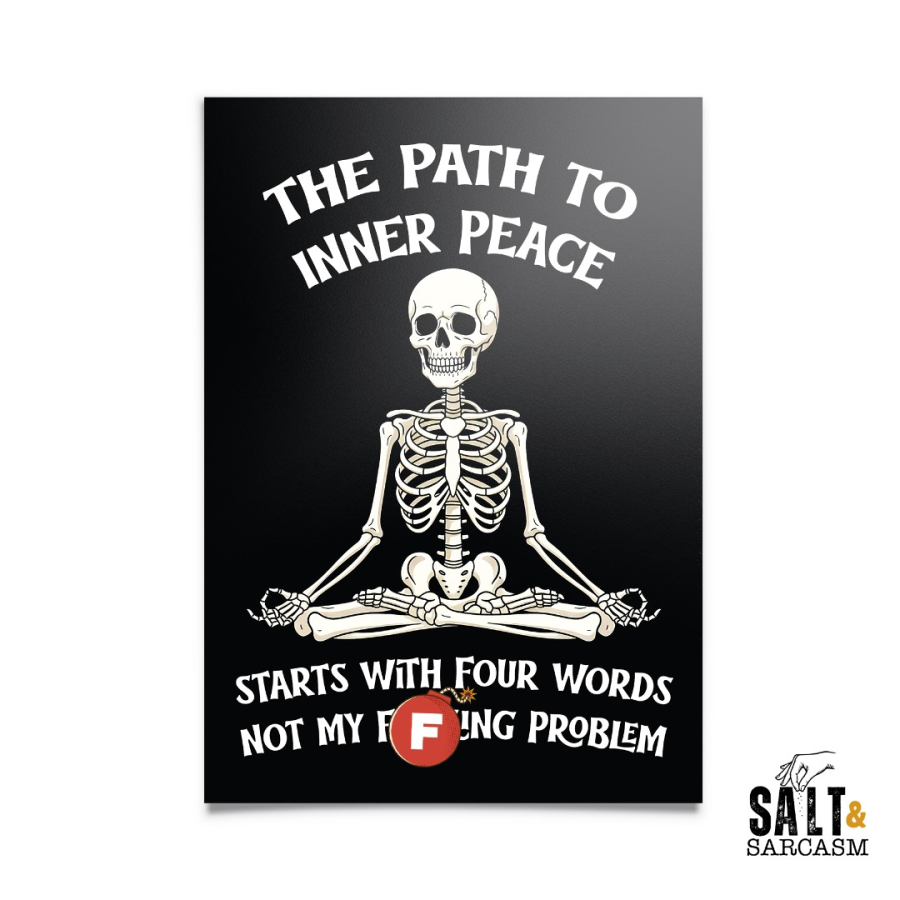 The Path to Inner Peace Print