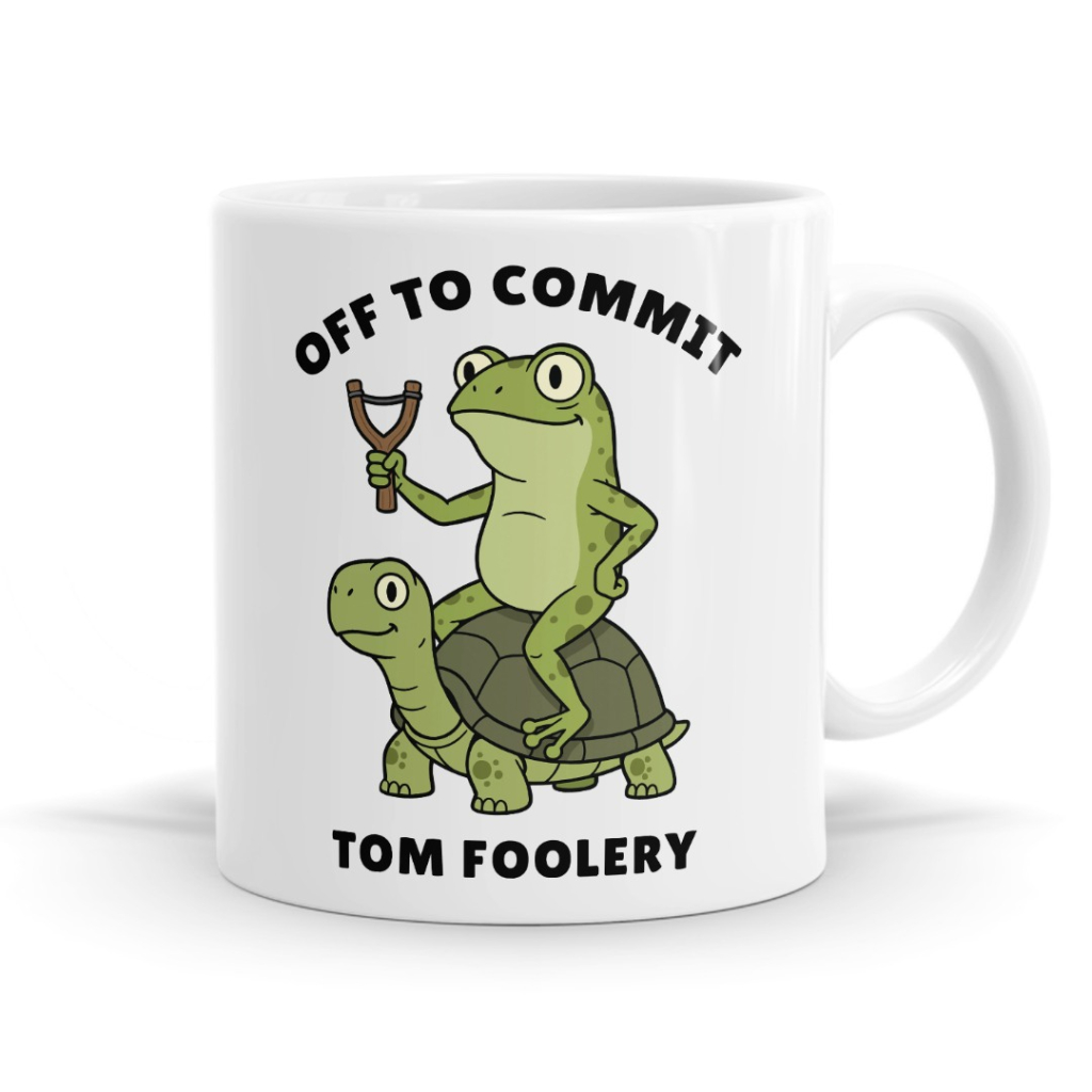 Off to Commit Tom Foolery Mug