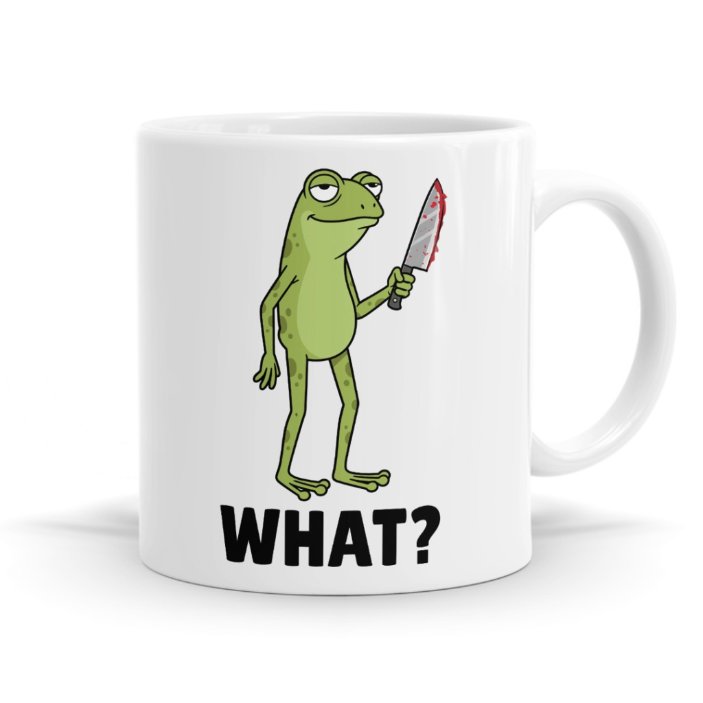 What? The Smug Frog Mug