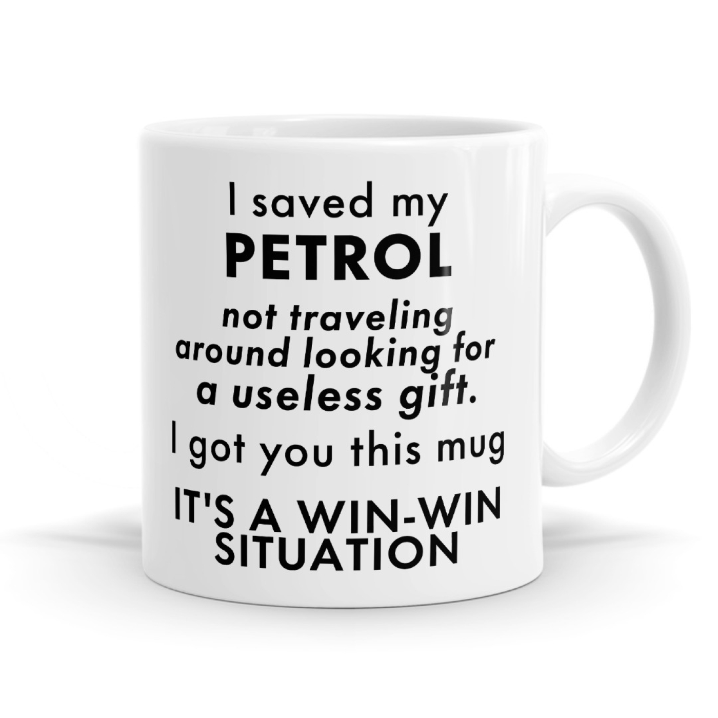 Petrol Money - Win-Win Gift Mug Image