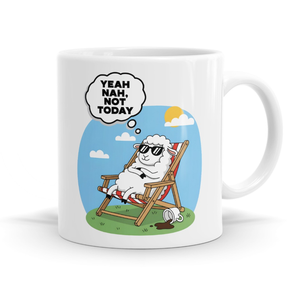 Yeah Nah Not Today Mug