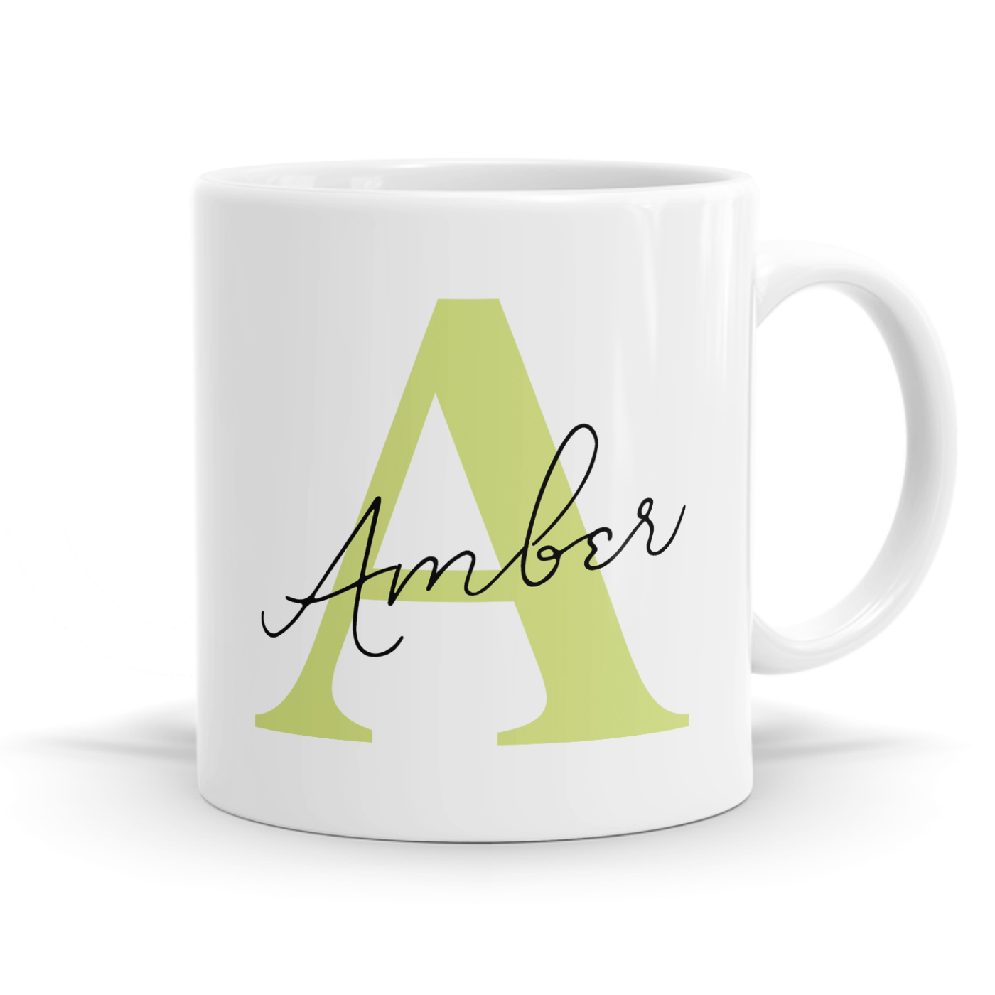 Letter A Name Mug image