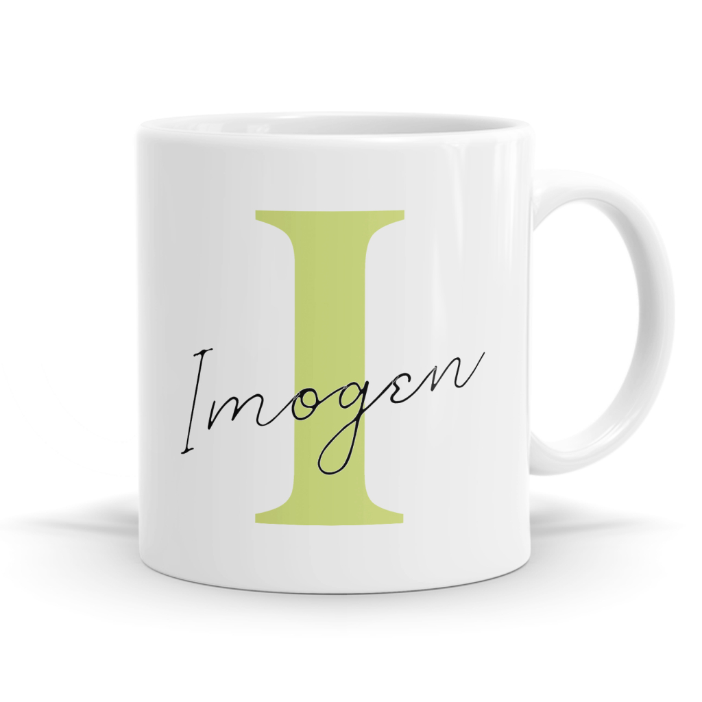 Letter I Name Mug image