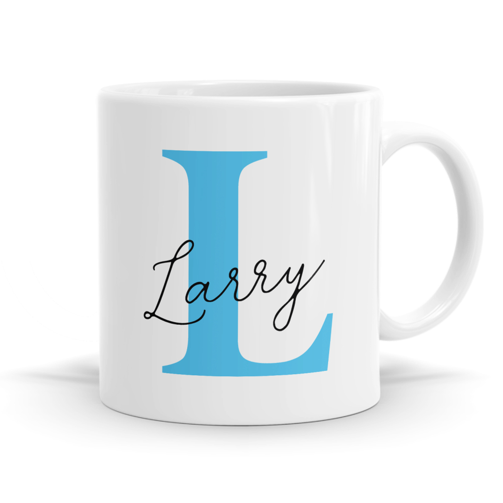 Letter L Name Mug