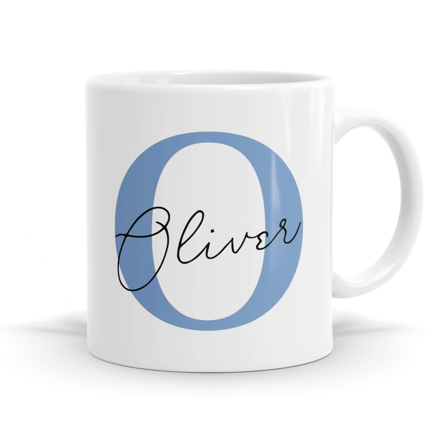 Letter O Name Mug image