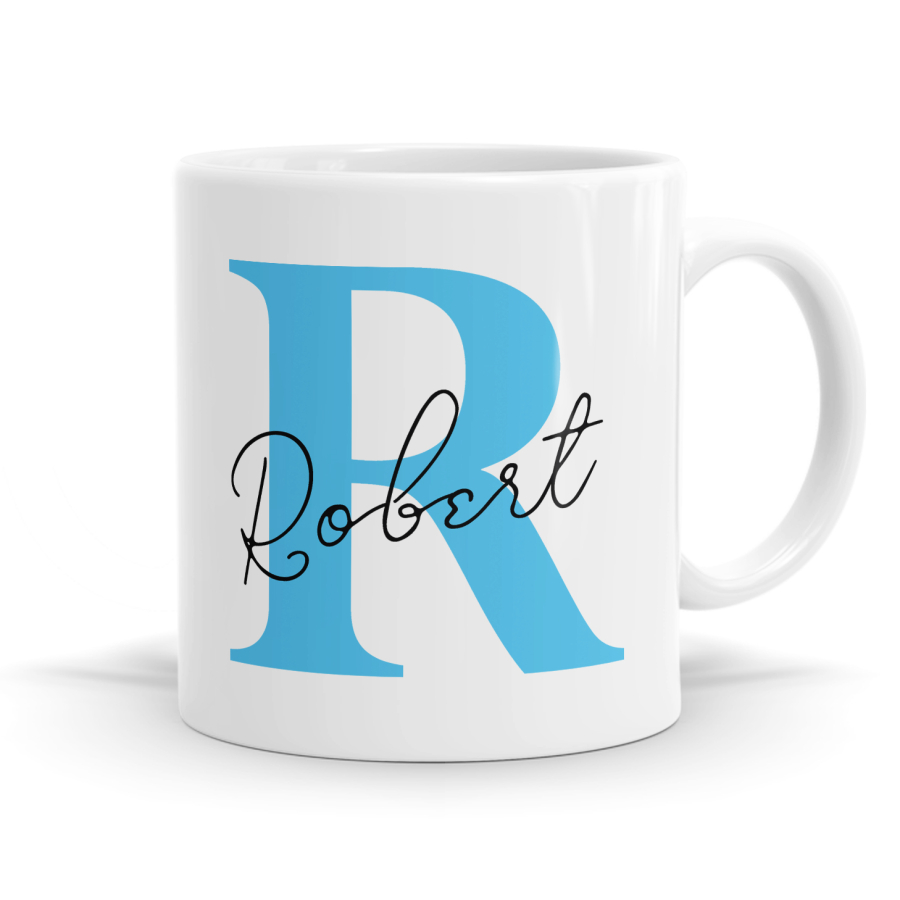 Letter R Name Mug image