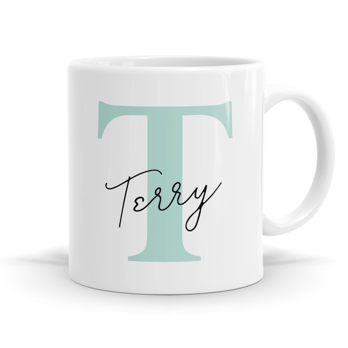 Letter T Name Mug image