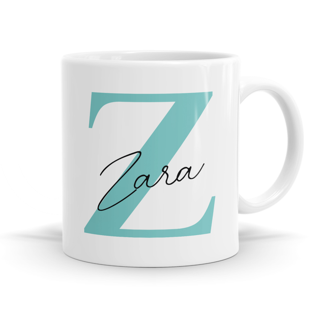 Letter Z Name Mug