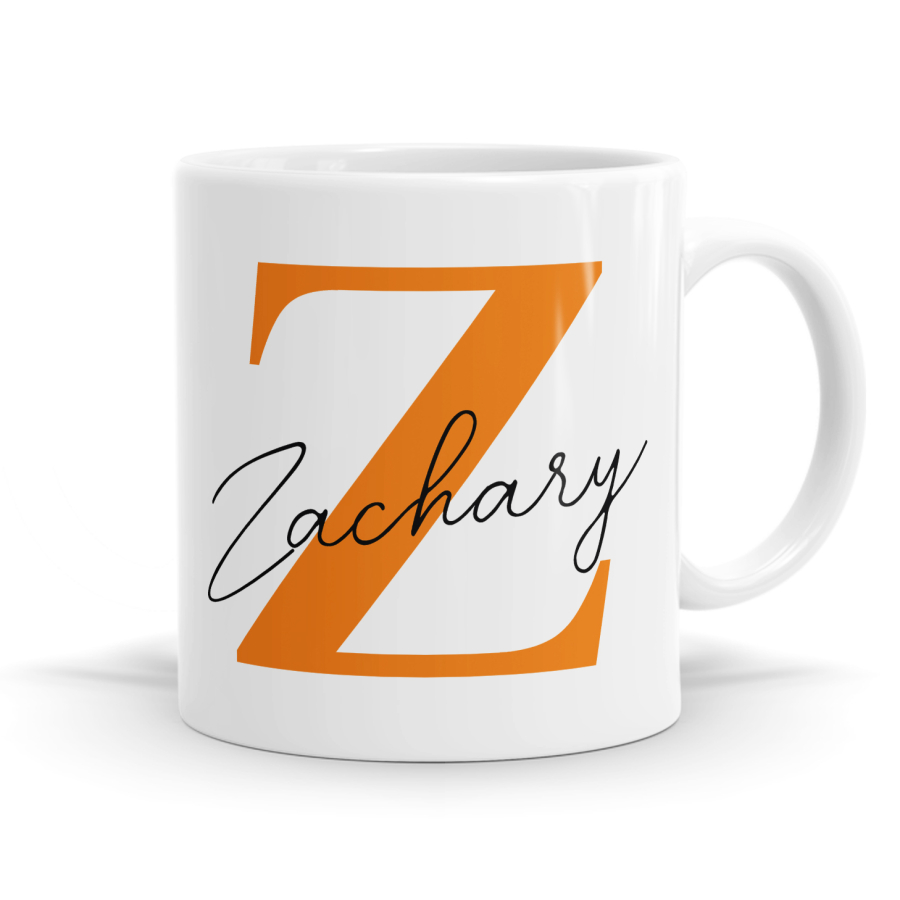 Letter Z Name Mug image