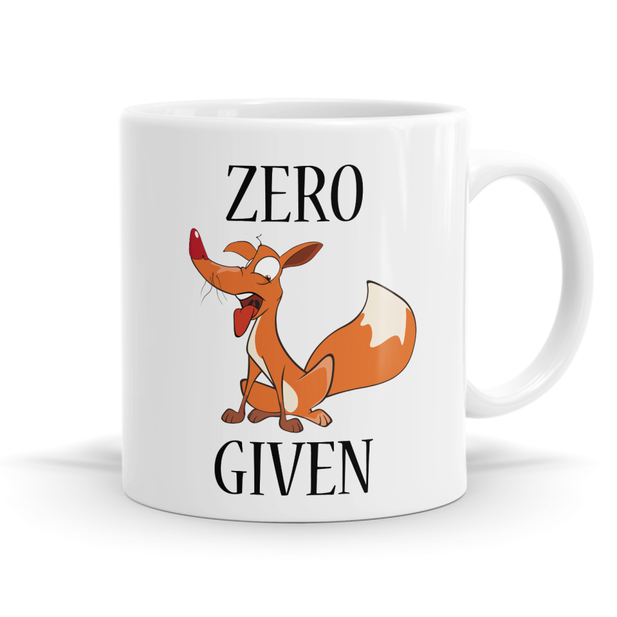 Zero Fox Given Mug