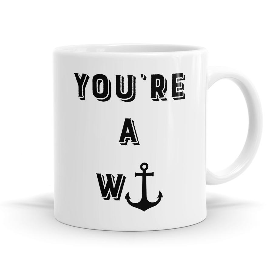 W Anchor Mug
