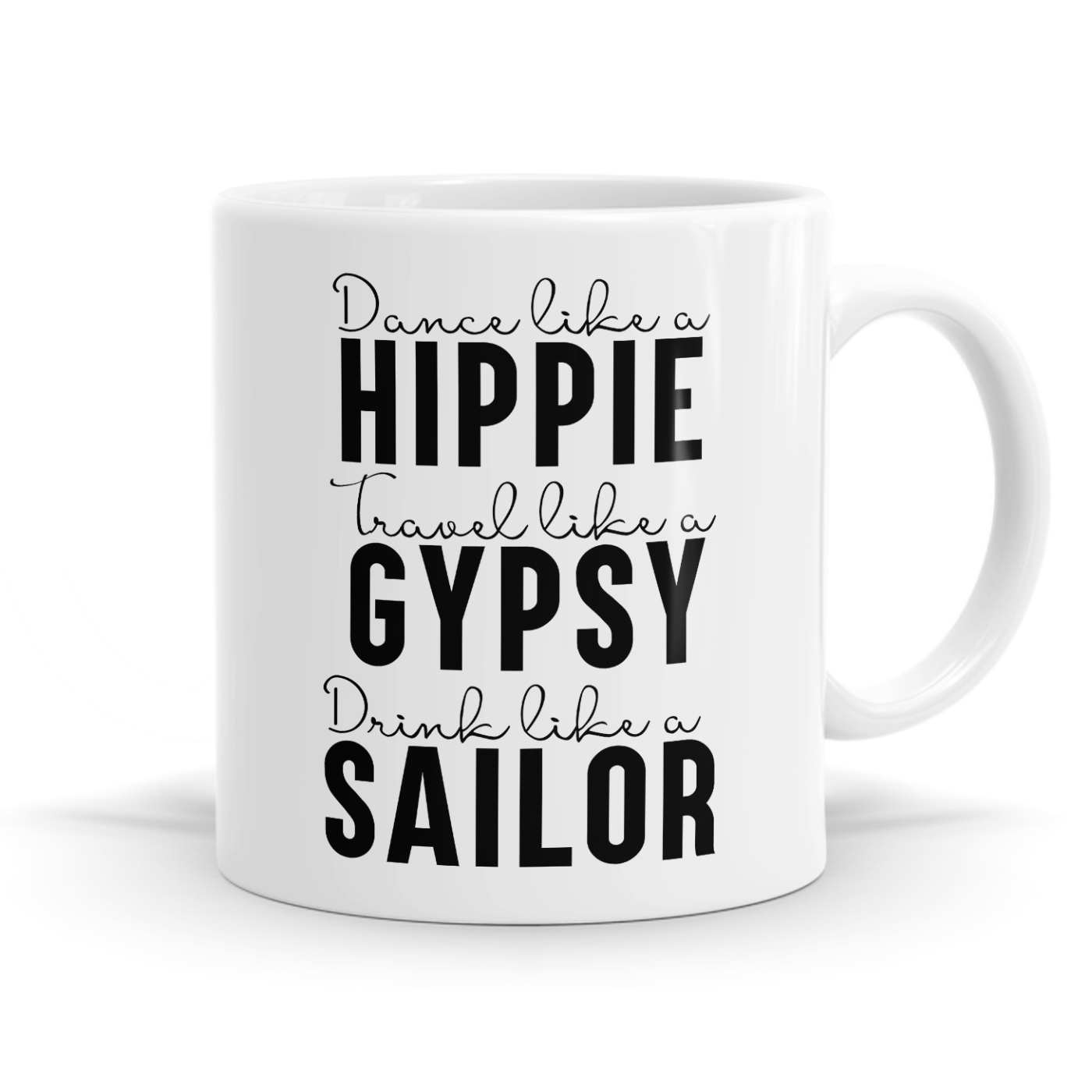 Dance Like A Hippie Mug image