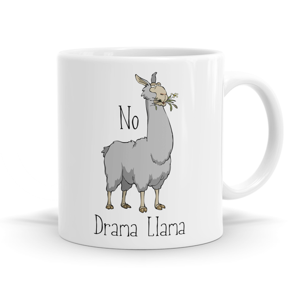 No Drama Llama Mug