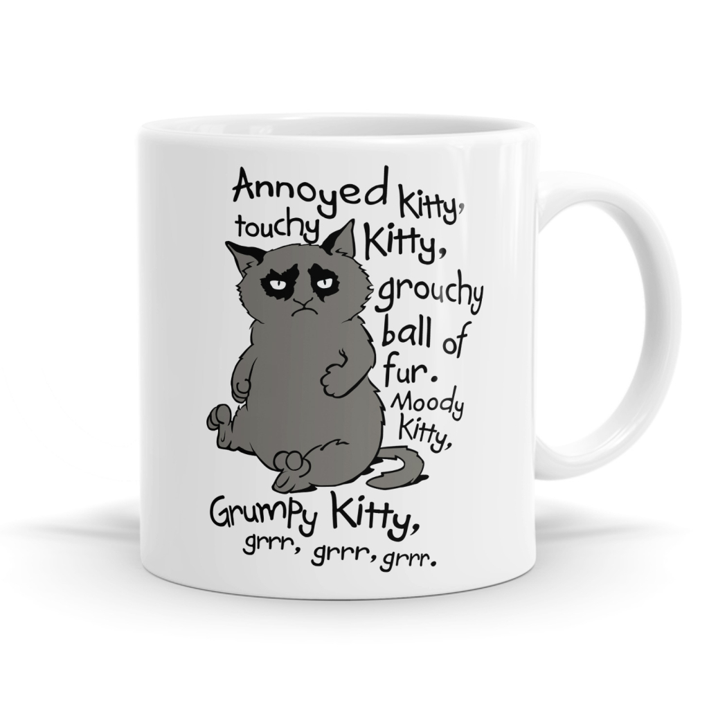 Grumpy Kitty Mug
