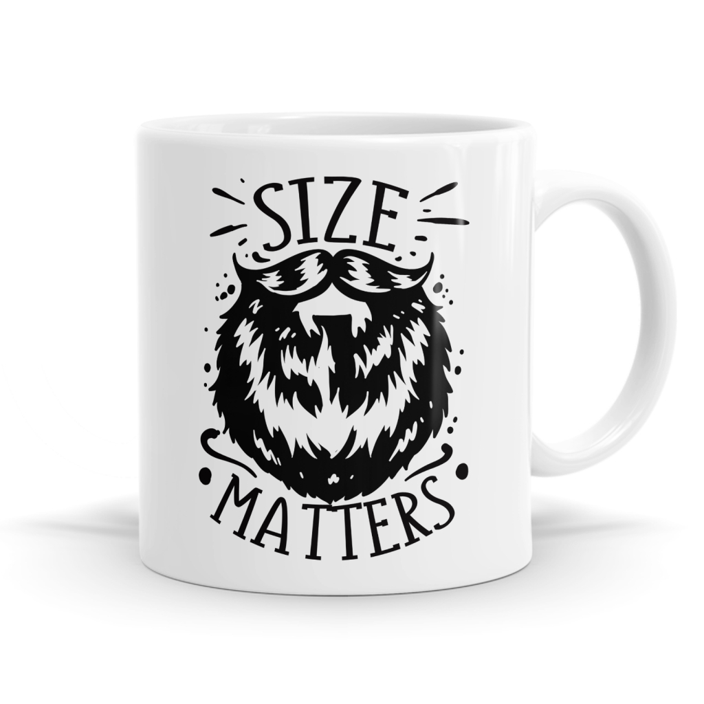 Size Matters Beard Mug
